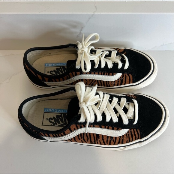 Vans Animal Stripes Style 36 Deacon SF Casual Sneaker Size M 5.5/W 7.0 - Picture 2 of 12
